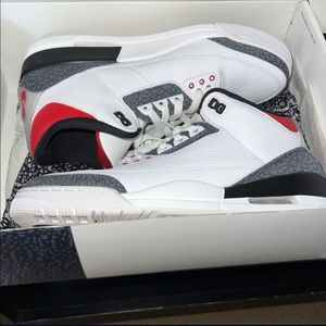 Jordan 3 Retro Fire Red Denim SE